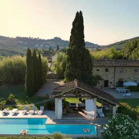 Tuscan With Private Pool And Panoramic View ヴィラ